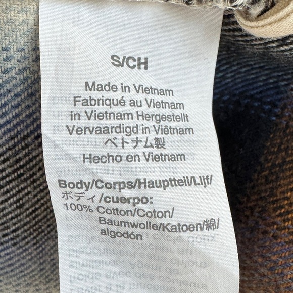 Madewell Flannel Westlake Shirt in Allen Plaid, Size S - Picture 9 of 9